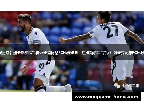 【澳足总】纽卡斯尔喷气机vs麦克阿瑟FC比赛结果：纽卡斯尔喷气机(3-0)麦克阿瑟FC比分战报